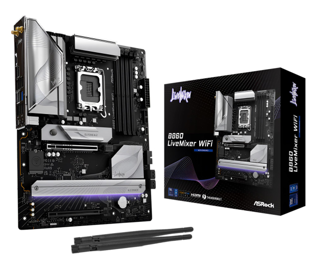 ASRock B860 LiveMixer WiFi - 1306600 - zdjęcie